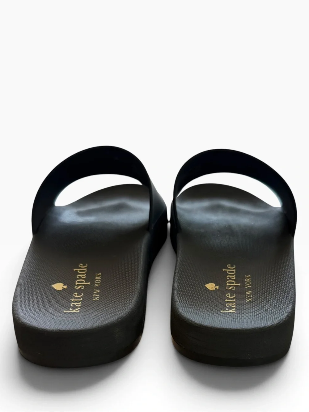 Kate Spade New York Sunny Slide Sandals Matte Black EC Women’s 11